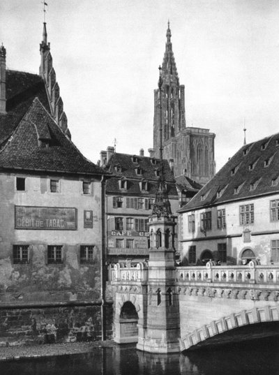Estrasburgo, Alsacia, Francia, 1937 de Martin Hurlimann