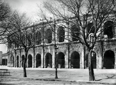 La arena romana, Nimes, Provenza, Francia, 1937 de Martin Hurlimann