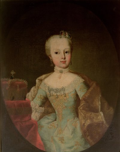 Archiduquesa María Josefa Habsburgo-Lorena (1751-67), duodécima hija de la emperatriz María Teresa de Austria (1717-80) y el emperador Francisco I (1708-65) de Martin II Mytens or Meytens