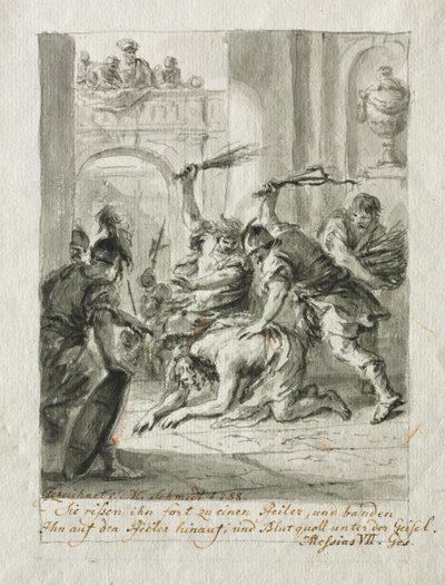 La Flagelación de Martin Johann Schmidt