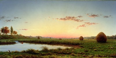 Pajares en los Pantanos de Newburyport, 1862 de Martin Johnson Heade