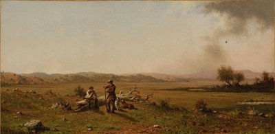 Descanso de los cazadores de Martin Johnson Heade