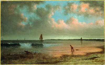 Escena costera de Nueva Inglaterra de Martin Johnson Heade