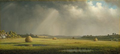 Praderas de Newburyport de Martin Johnson Heade