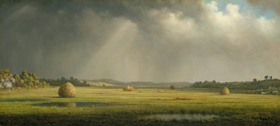 Praderas de Newburyport de Martin Johnson Heade