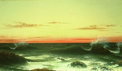Marina: Atardecer, 1861 de Martin Johnson Heade