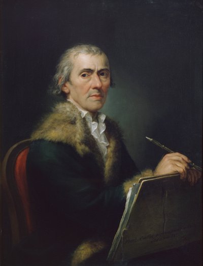 Autorretrato de Martin Knoller