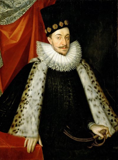 Retrato de Segismundo III Vasa, Rey de Polonia 1566-1632 de Martin Kober