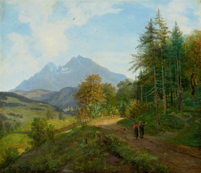 Paisaje cerca de Berchtesgaden de Martin Martin