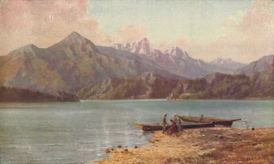 Las Montañas Cascade, 1916 de Thomas Mower Martin