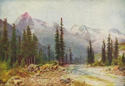 Las Montañas Rocosas, 1916 de Thomas Mower Martin
