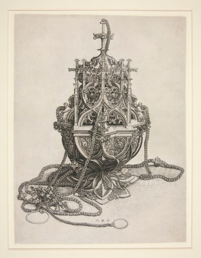 un incensario de Martin Schongauer