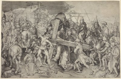 Cristo cargando la cruz de Martin Schongauer