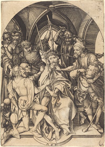 Cristo Coronado de Espinas de Martin Schongauer