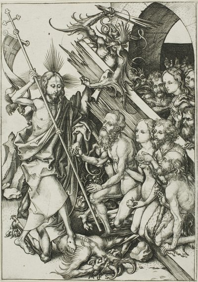 Cristo en el limbo, de La pasión de Martin Schongauer