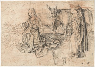 Nacimiento de Cristo de Martin Schongauer