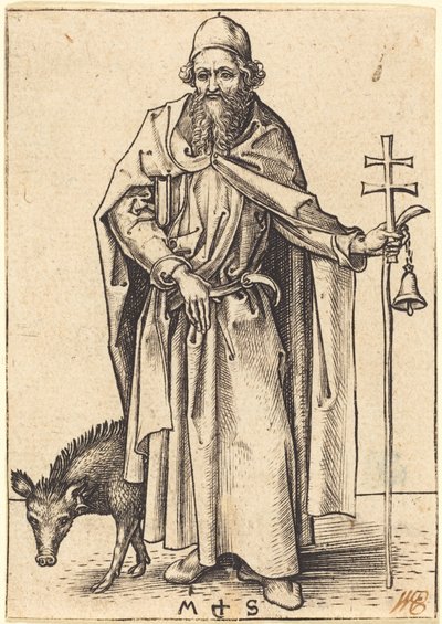San Antonio de Martin Schongauer
