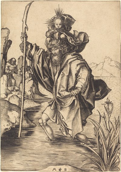 San Cristóbal de Martin Schongauer
