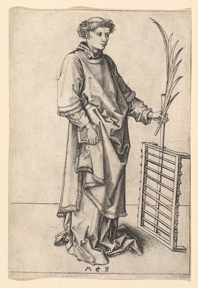 San Lorenzo, ca. 1435-1491 de Martin Schongauer