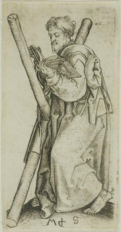 San Andrés, de los Apóstoles de Martin Schongauer