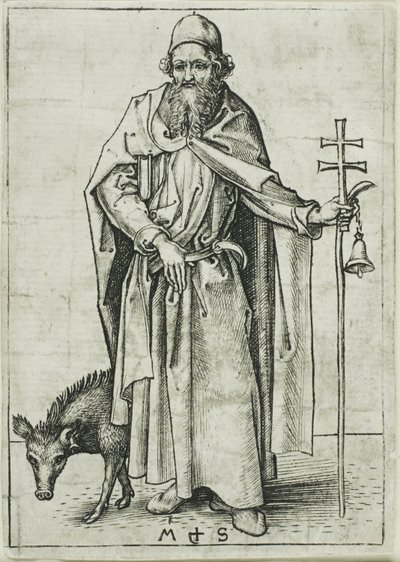 San Antonio, de Apóstoles de Martin Schongauer