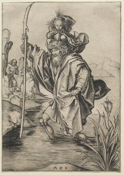 San Cristóbal de Martin Schongauer