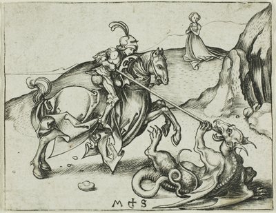 San Jorge de Martin Schongauer