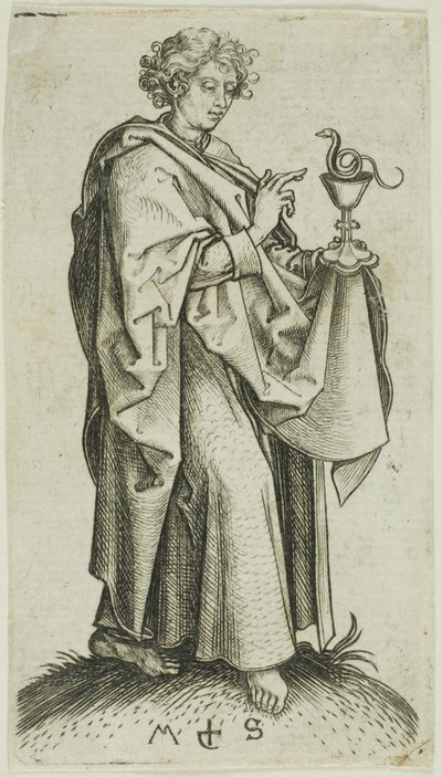 San Juan, de los Apóstoles de Martin Schongauer