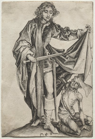 San Martín de Martin Schongauer