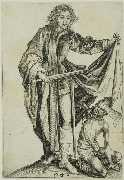 San Martín de Martin Schongauer