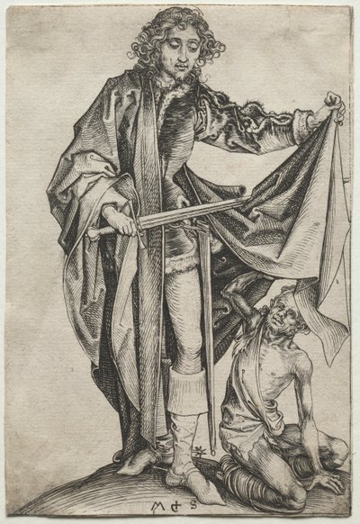 San Martín de Martin Schongauer