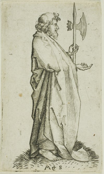 San Matías, de Apóstoles de Martin Schongauer