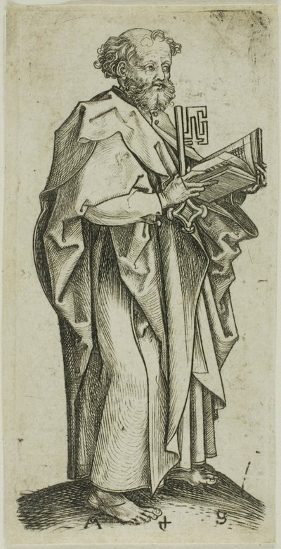 San Pedro, de los Apóstoles de Martin Schongauer