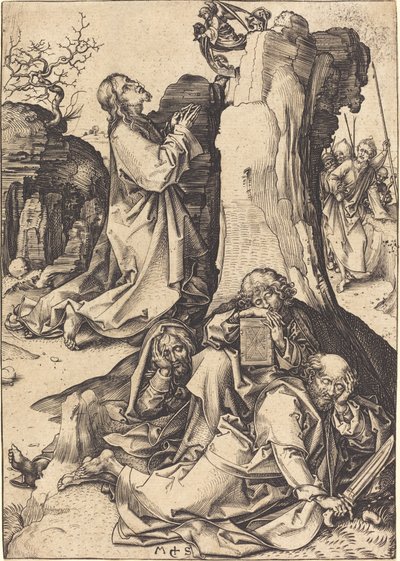 La Agonía en el Jardín de Martin Schongauer