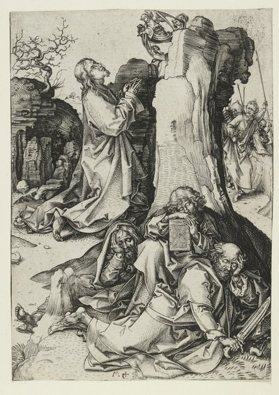 La Agonía en el Jardín de Martin Schongauer