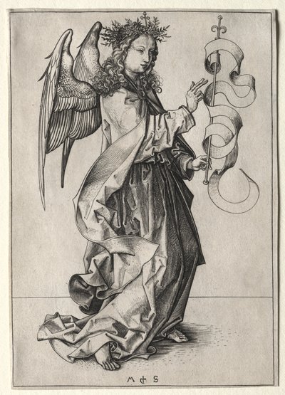 El Ángel de la Anunciación de Martin Schongauer