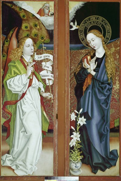 El retablo de la Anunciación de Orlier de Martin Schongauer