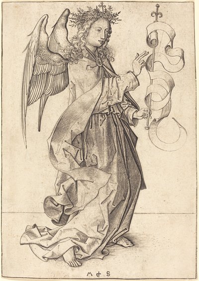 El Arcángel Gabriel de Martin Schongauer