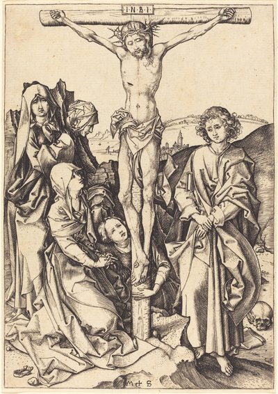La Crucifixión de Martin Schongauer