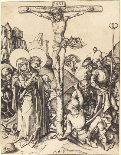 La Crucifixión de Martin Schongauer