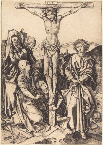La Crucifixión de Martin Schongauer