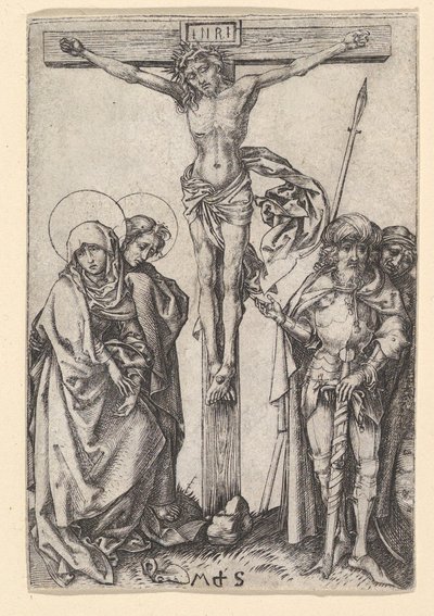 La crucifixión, ca. 1435-1491 de Martin Schongauer