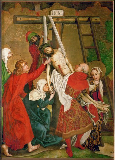La Deposición. Altar de Santo Domingo de Martin Schongauer