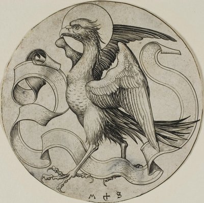 El Águila de San Juan de Martin Schongauer