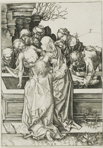 El entierro de Martin Schongauer