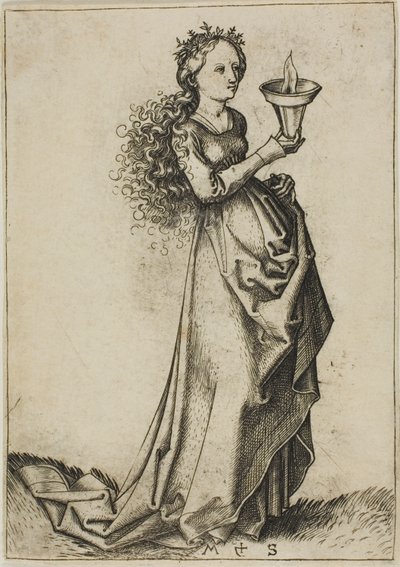 La Primera Virgen Sabia de Martin Schongauer