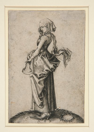 la virgen tonta de Martin Schongauer