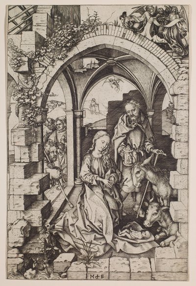 La natividad de Martin Schongauer