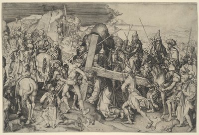 El camino del calvario de Martin Schongauer