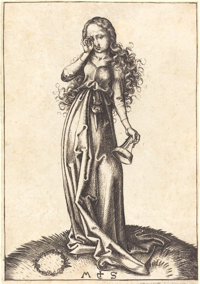 La Tercera Virgen Necia de Martin Schongauer